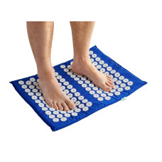 Килимок Аплікатор Кузнєцова для ніг Eko-Max: 40x55 см (154 елементи) на поролоні 2 см, Гострий
